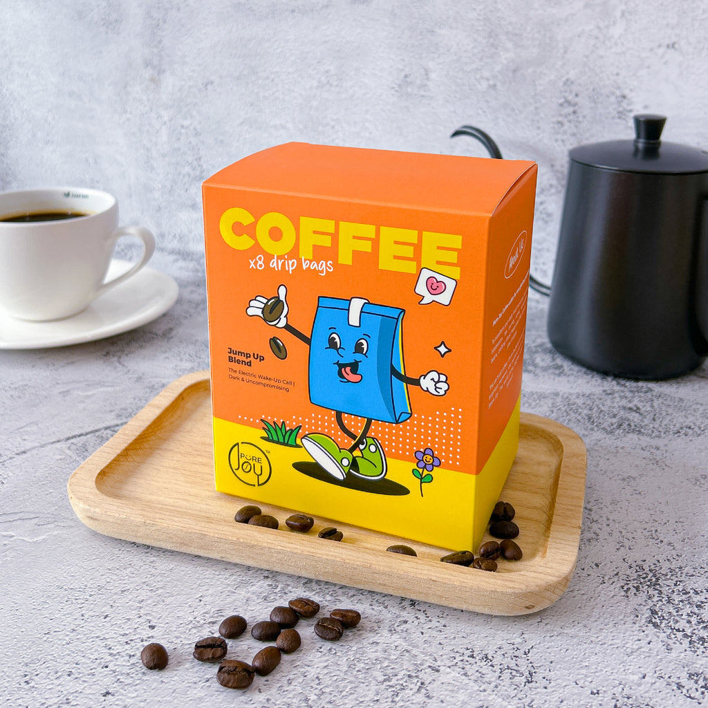 PureJoy Drip Bag Coffee│Jump Up Blend (8Pcs/Box)