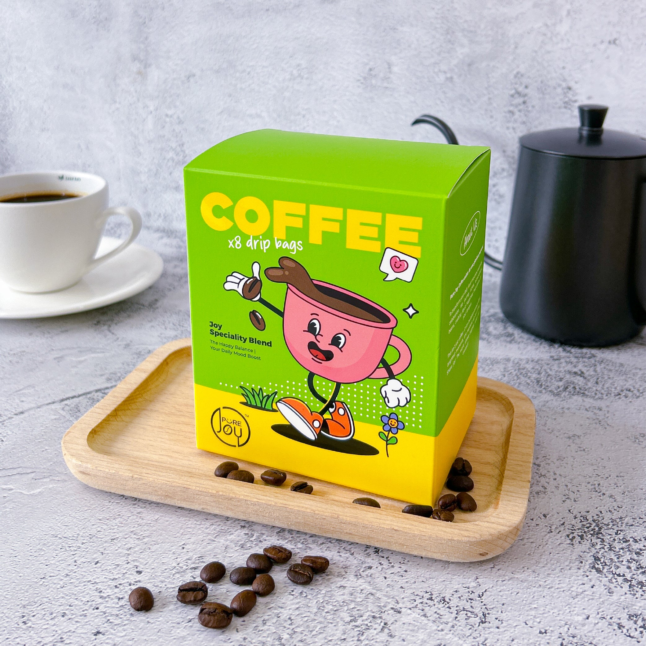 PureJoy Drip Bag Coffee│Joy Speciality Blend (8Pcs/Box)