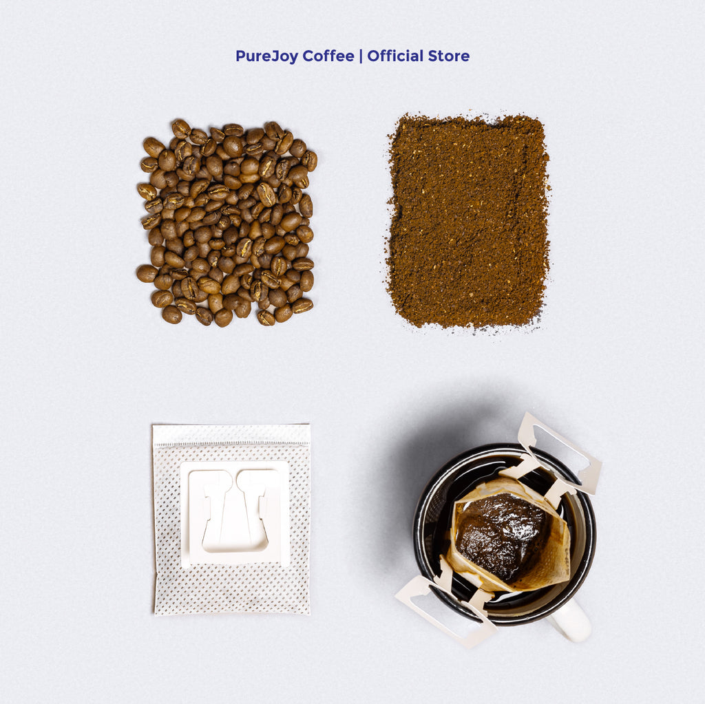 PureJoy Drip Bag Coffee│Morning Wake Blend (8Pcs/Box)