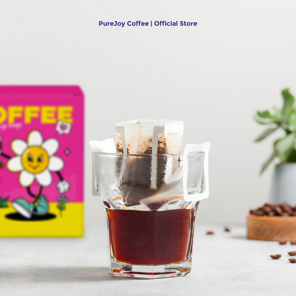 PureJoy Drip Bag Coffee│Morning Wake Blend (8Pcs/Box)