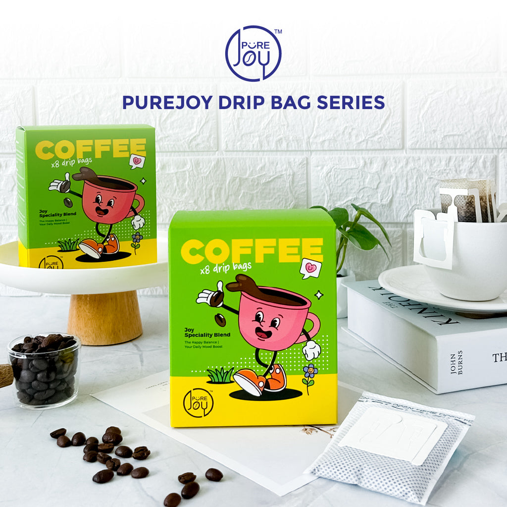 PureJoy Drip Bag Coffee│Joy Speciality Blend (8Pcs/Box)