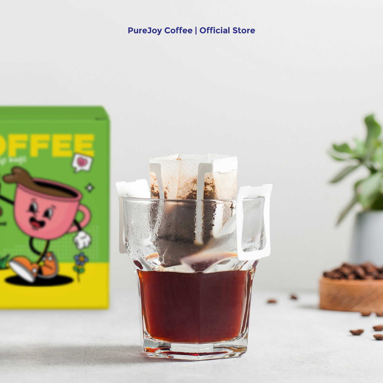 PureJoy Drip Bag Coffee│Joy Speciality Blend (8Pcs/Box)