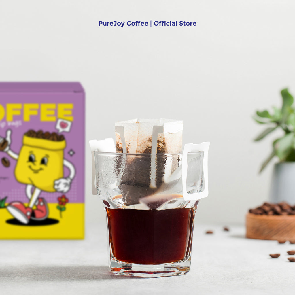 PureJoy Drip Bag Coffee│Indonesian Robusta (8Pcs/Box)